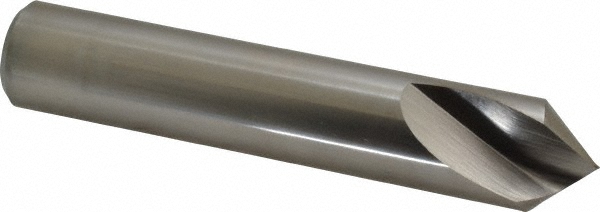 Walter-Titex Spotting Drill: 1" Dia, 90 deg, 5-7/16" OAL, High-Speed Steel - 5153693