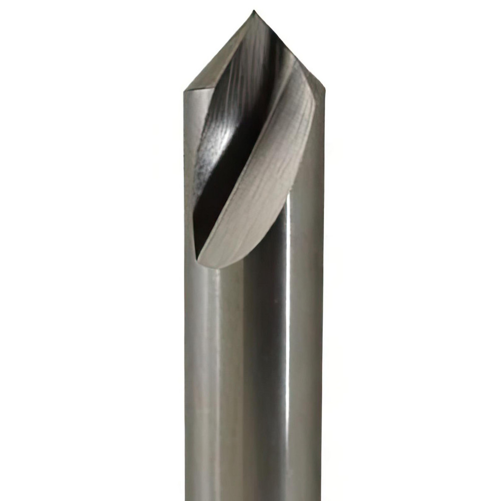 Walter-Titex Spotting Drill: 1" Dia, 90 deg, 5-7/16" OAL, High-Speed Steel - 5153693