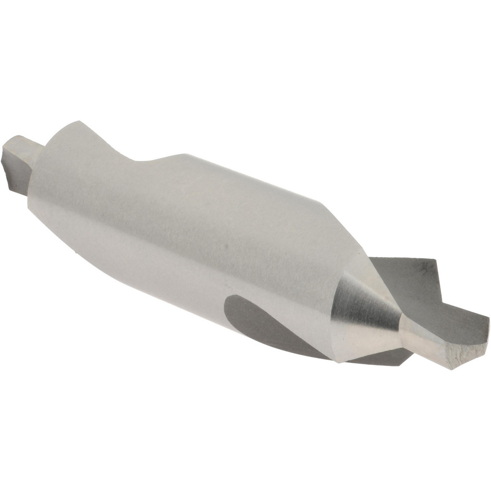 Value Collection Combination Drill & Countersink: #8, 3/4" Body Dia, High-Speed Steel - 1564000080000X0