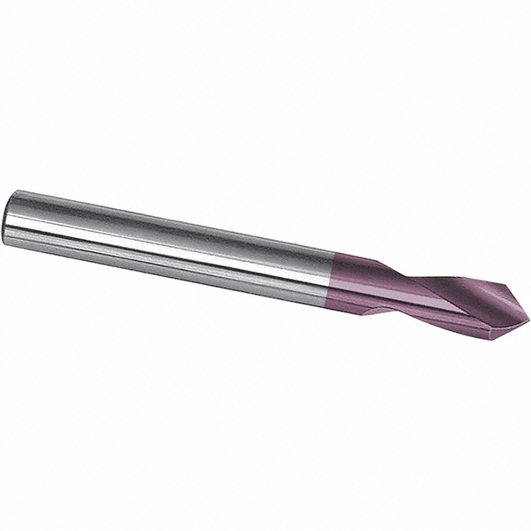 Magafor Spotting Drill: 12.00 mm Dia, 90 deg, Solid Carbide - 888195H1200