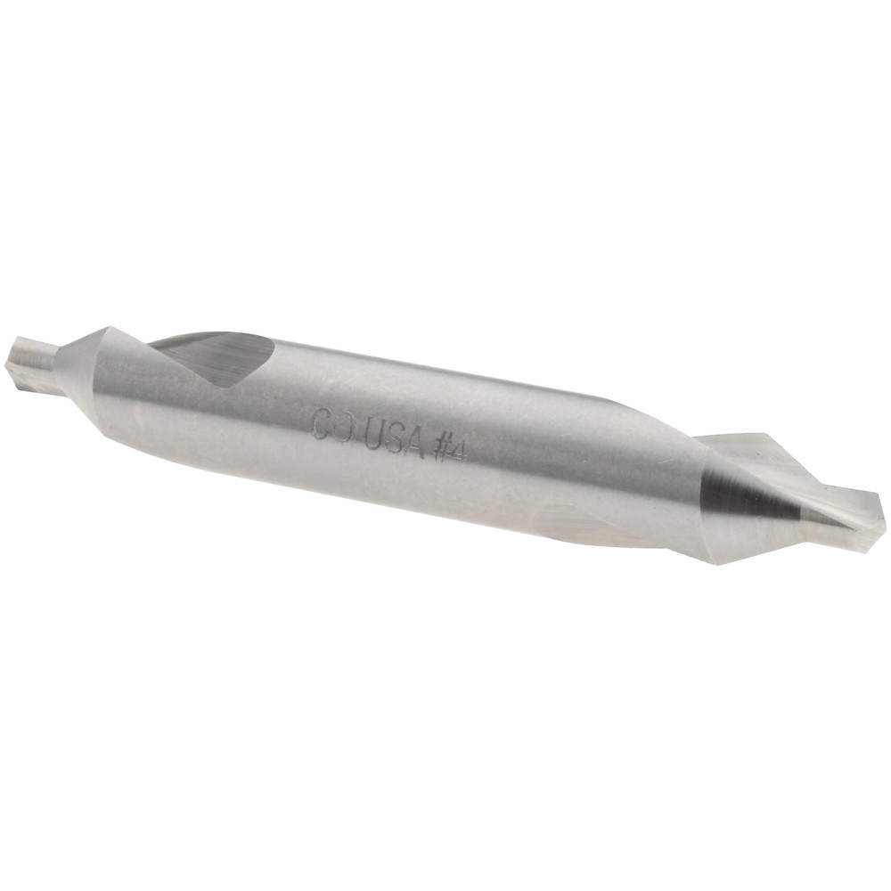 Titan USA Combination Drill & Countersink: #4, 5/16" Body Dia, 118 deg, Cobalt - CS20004
