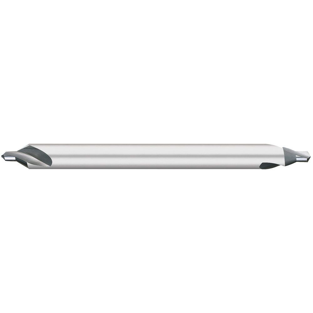 Titan USA Combination Drill & Countersink: #4, 5/16" Body Dia, 118 deg, Solid Carbide - CS95470