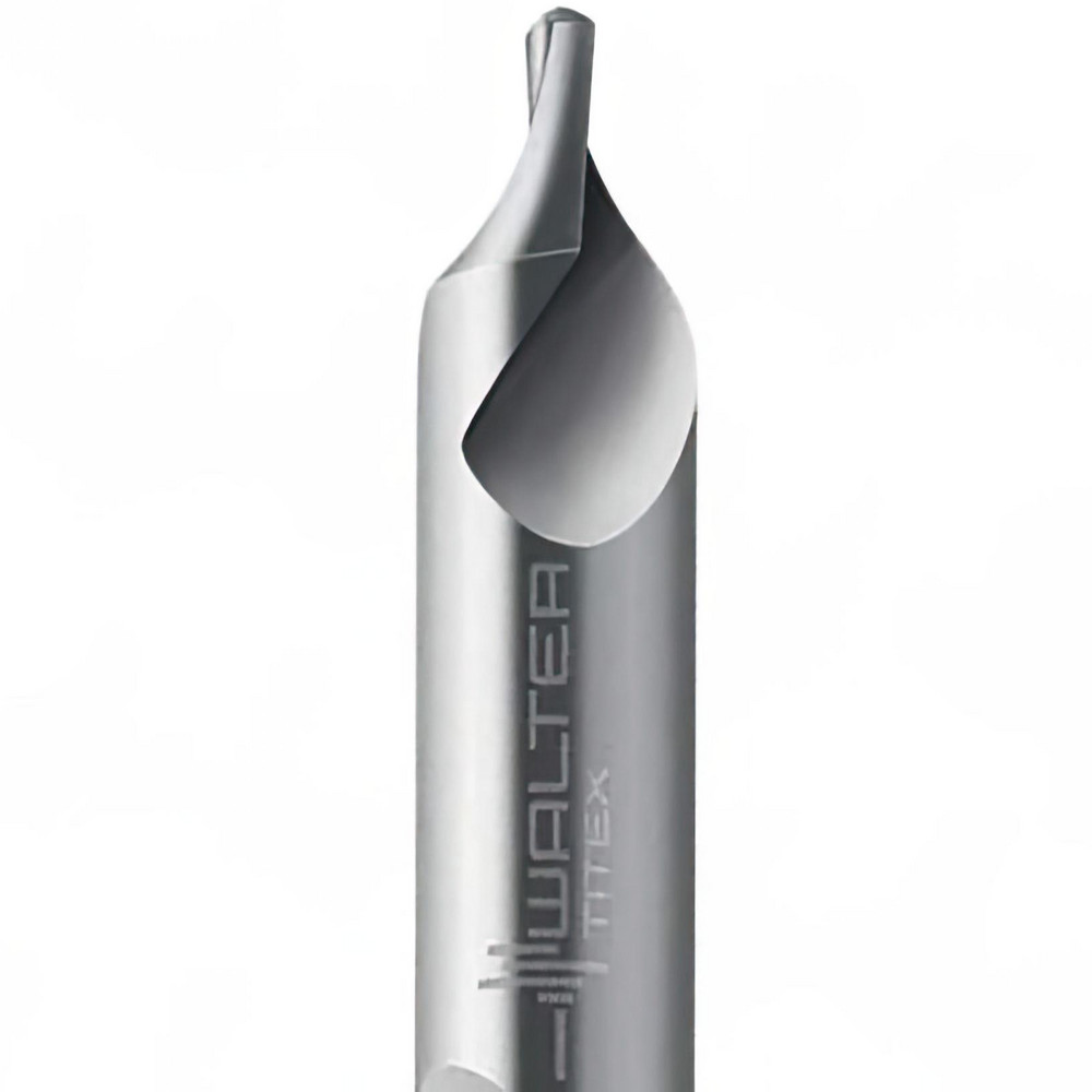 Walter-Titex Combination Drill & Countersink: 8.00 mm Body Dia, High-Speed Steel - 5073635