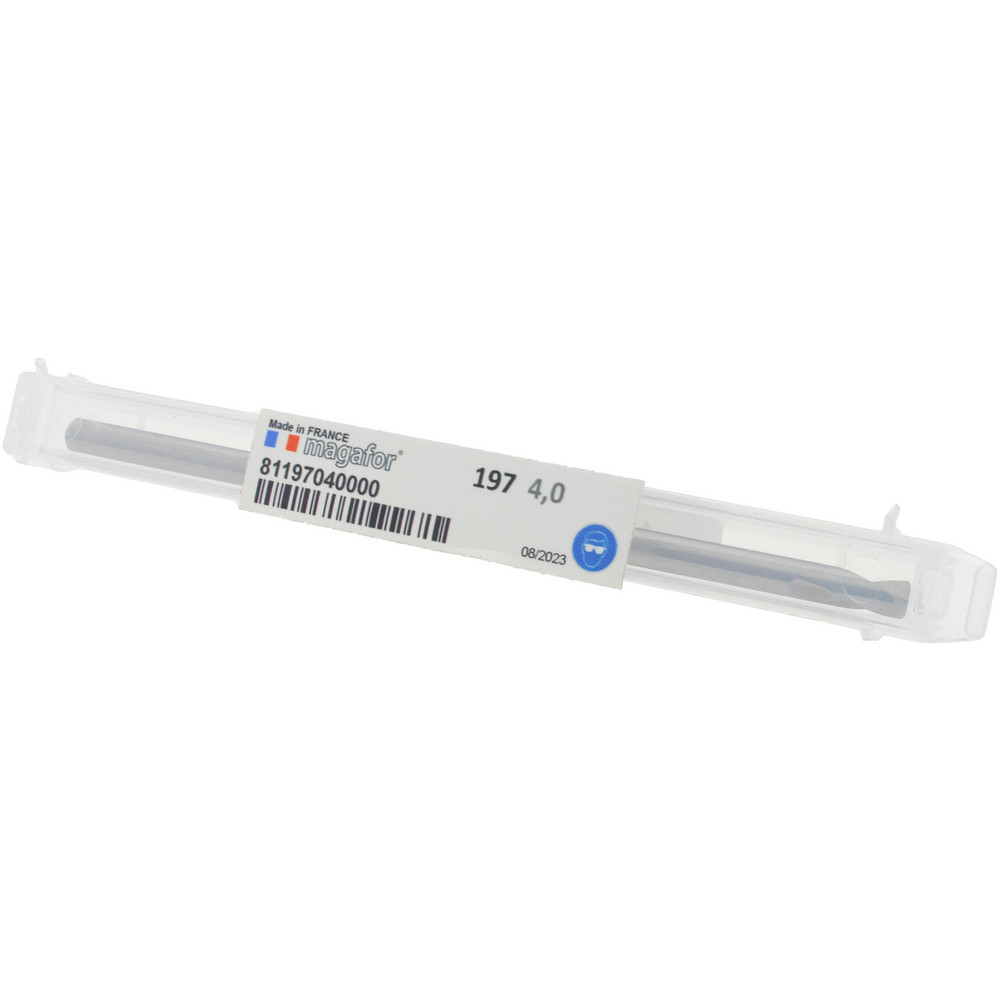 Magafor Spotting Drill: 4.00 mm Dia, 90 deg, Cobalt M-35 (HSS-E) - 81197040000