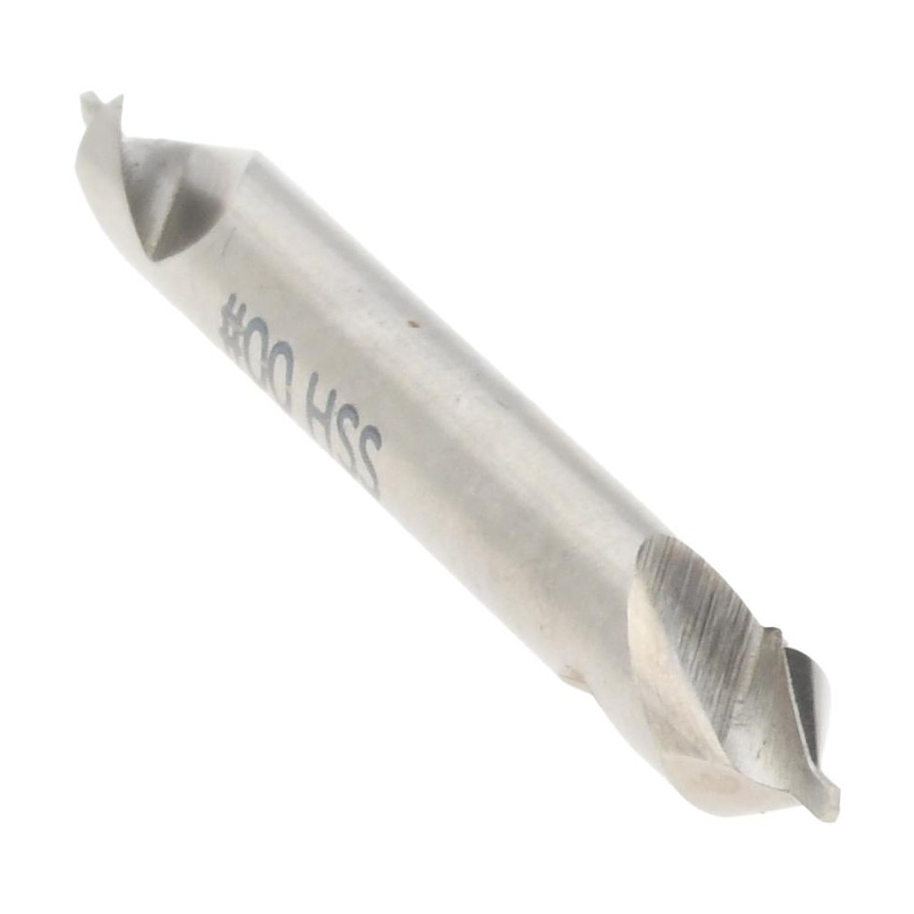 Magafor Combination Drill & Countersink: #00, 1/8" Body Dia, 118 deg, High-Speed Steel - 8111500D000