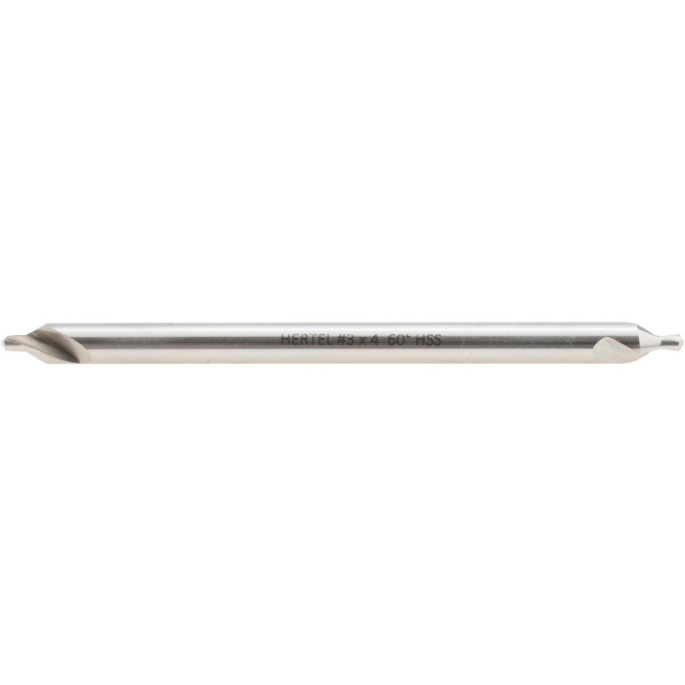 Hertel Spotting Drill: 16.00 mm Dia, 120 deg, Cobalt M-35 (HSS-E) - H-81196160000