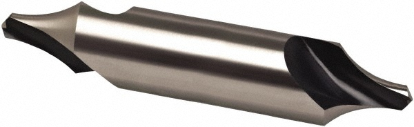 Guhring Combination Drill & Countersink: 10.00 mm Body Dia, High-Speed Steel - 9002830031500