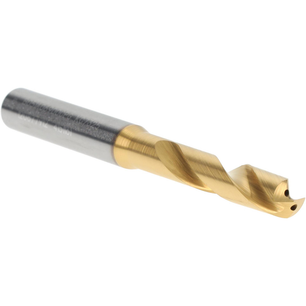 Magafor Combination Drill & Countersink: #10, 1" Body Dia, 118 deg, High-Speed Steel - 81115100000