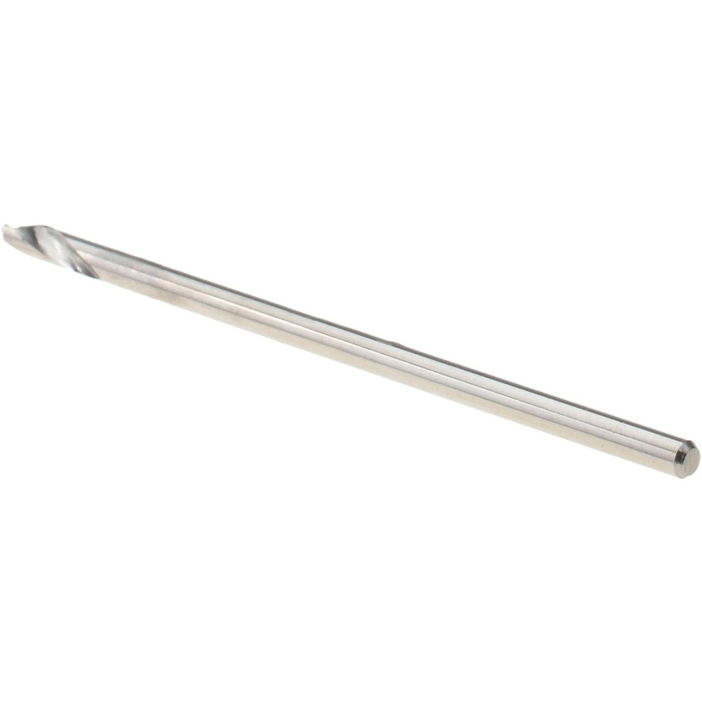 Walter-Titex Spotting Drill: 2.00 mm Dia, 90 deg, 40 mm OAL, High-Speed Steel - 5153699