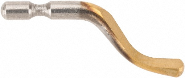 Hertel Combination Drill & Countersink: #7, 5/8" Body Dia, High-Speed Steel - 585U 7