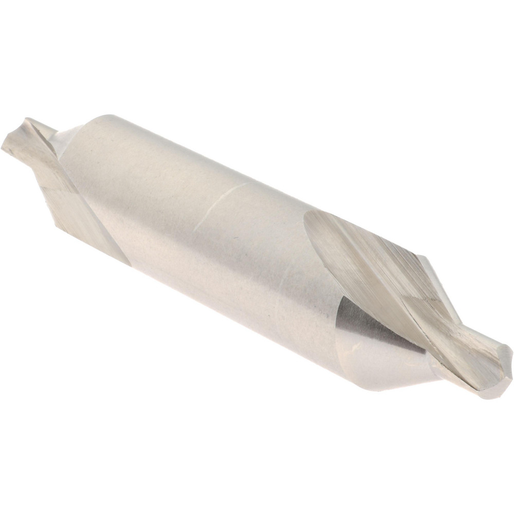 Hertel Combination Drill & Countersink: #7, 5/8" Body Dia, High-Speed Steel - 585U 7