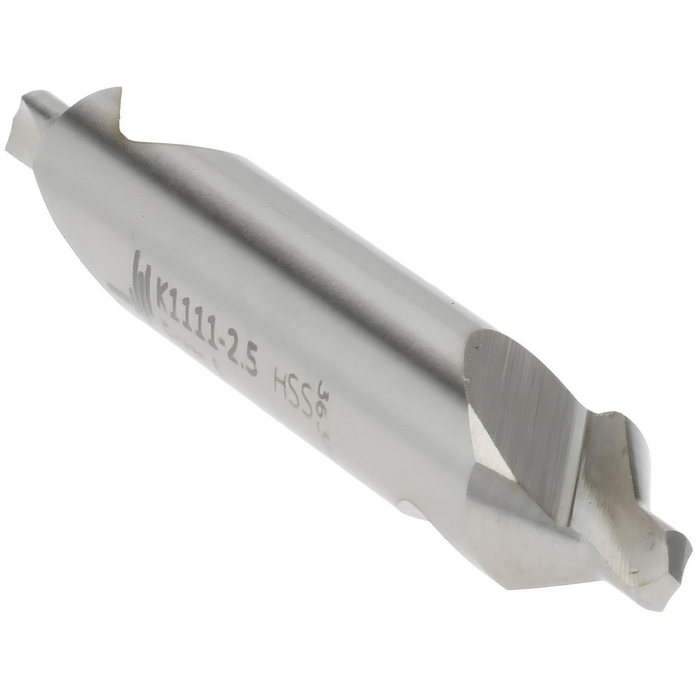 Walter-Titex Combination Drill & Countersink: 6.30 mm Body Dia, High-Speed Steel - 5073522