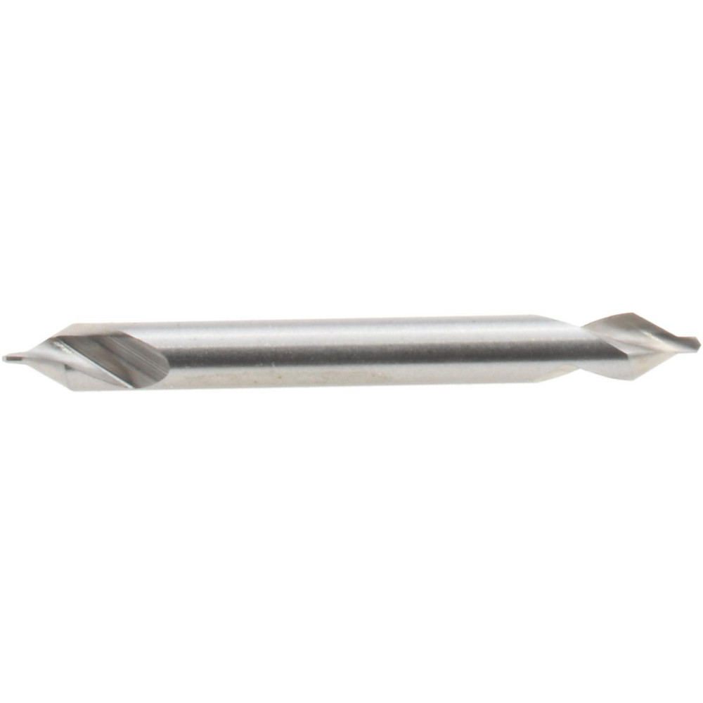 Value Collection Combination Drill & Countersink: #0, 1/8" Body Dia, 60 deg, High-Speed Steel - KP10302