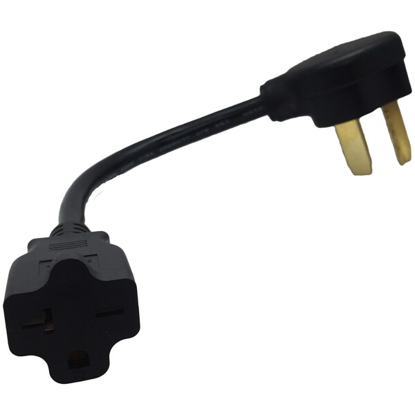 Accell NEMA 6-20 to NEMA 10-30 Plug Adapter for AxFAST Level 2 EVSE - P-10-30.USA-001