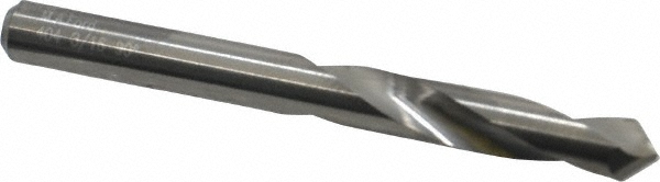 Guhring Spotting Drill: 4.00 mm Dia, 120 deg, 55 mm OAL, High-Speed Steel - 9005670040000