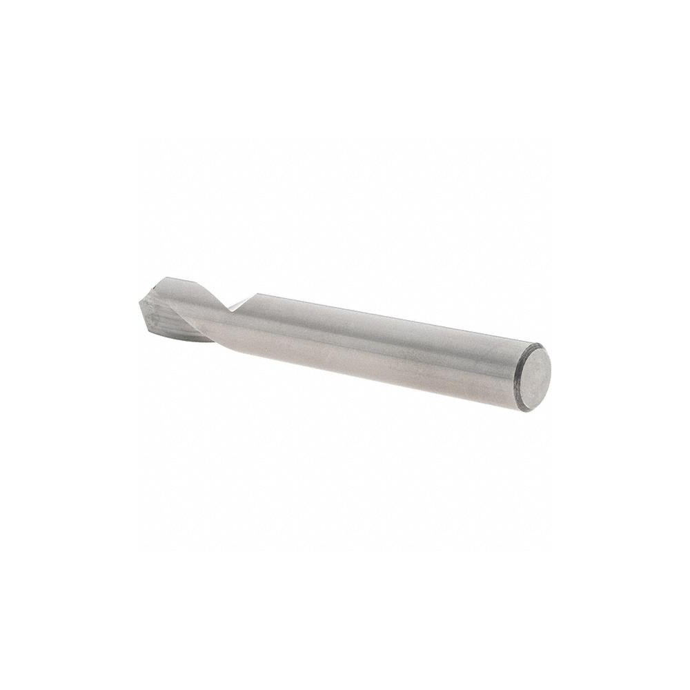 Chicago-Latrobe Spotting Drill: 1/2" Dia, 90 deg, 3-3/4" OAL, Solid Carbide - 78224