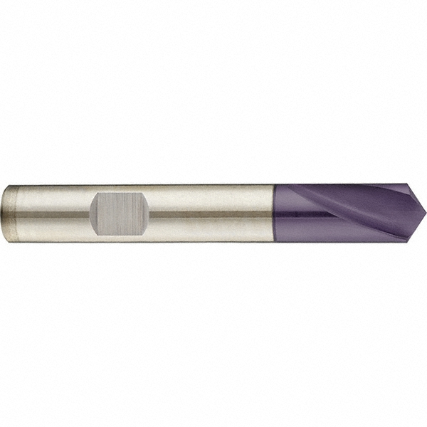 Guhring Spotting Drill: 10.00 mm Dia, 120 deg, 89 mm OAL, Cobalt M-35 (HSS-E) - 9011350100000