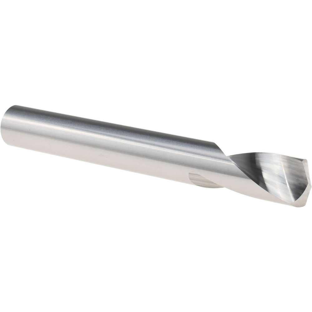 Titan USA Spotting Drill: 1/2" Dia, 142 deg, 3" OAL, Solid Carbide - TC18932