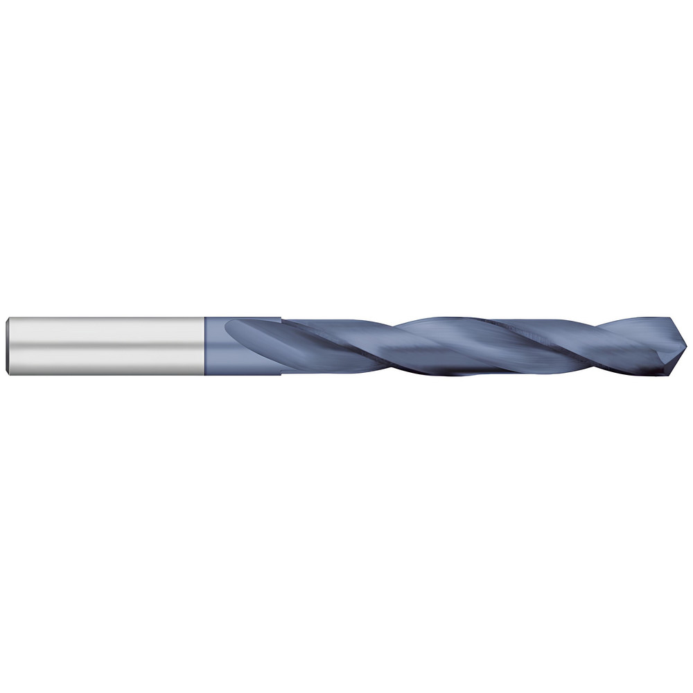 Titan USA Spotting Drill: 1/2" Dia, 142 deg, 3" OAL, Solid Carbide - TC18932