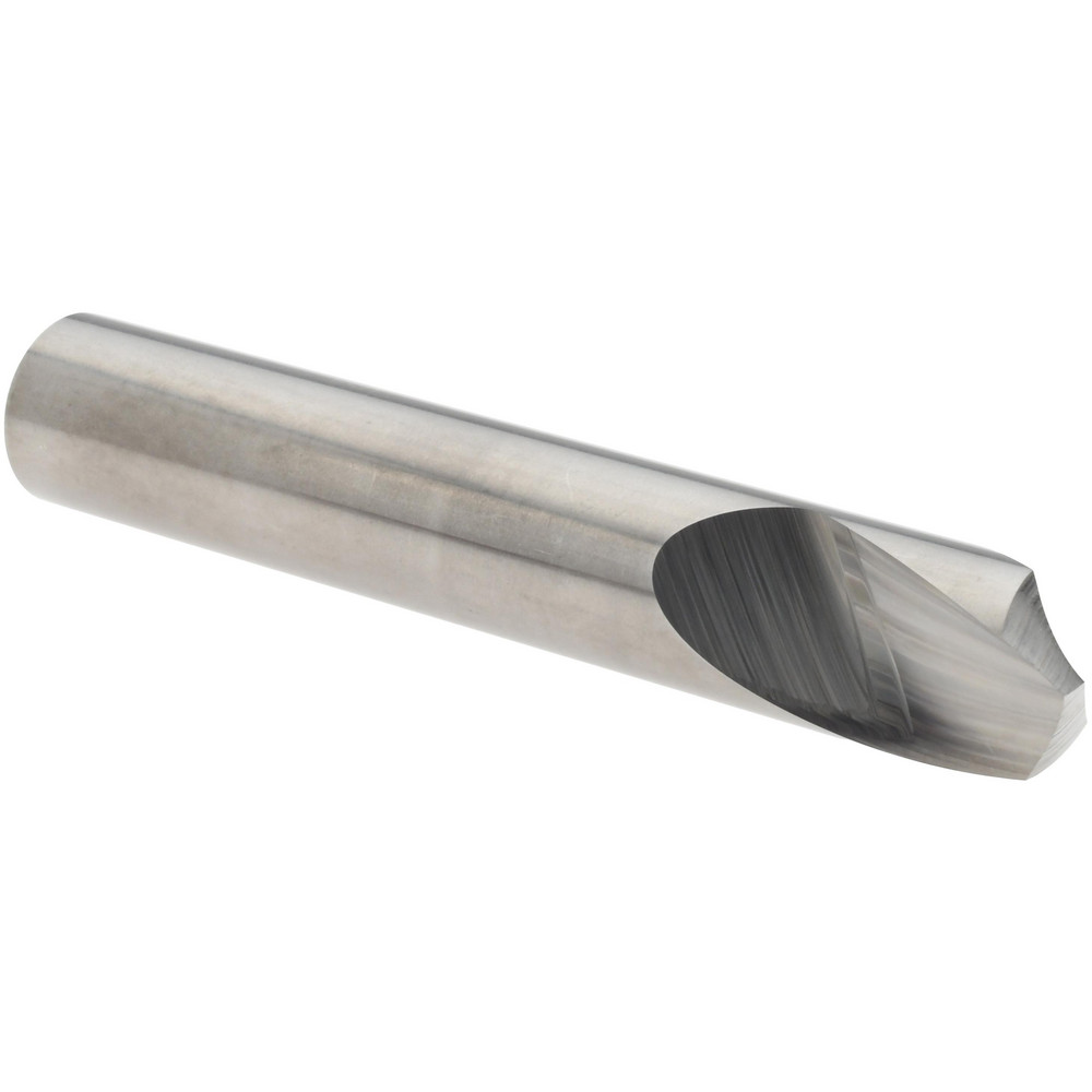 Titan USA Spotting Drill: 1/2" Dia, 142 deg, 3" OAL, Solid Carbide - TC18932