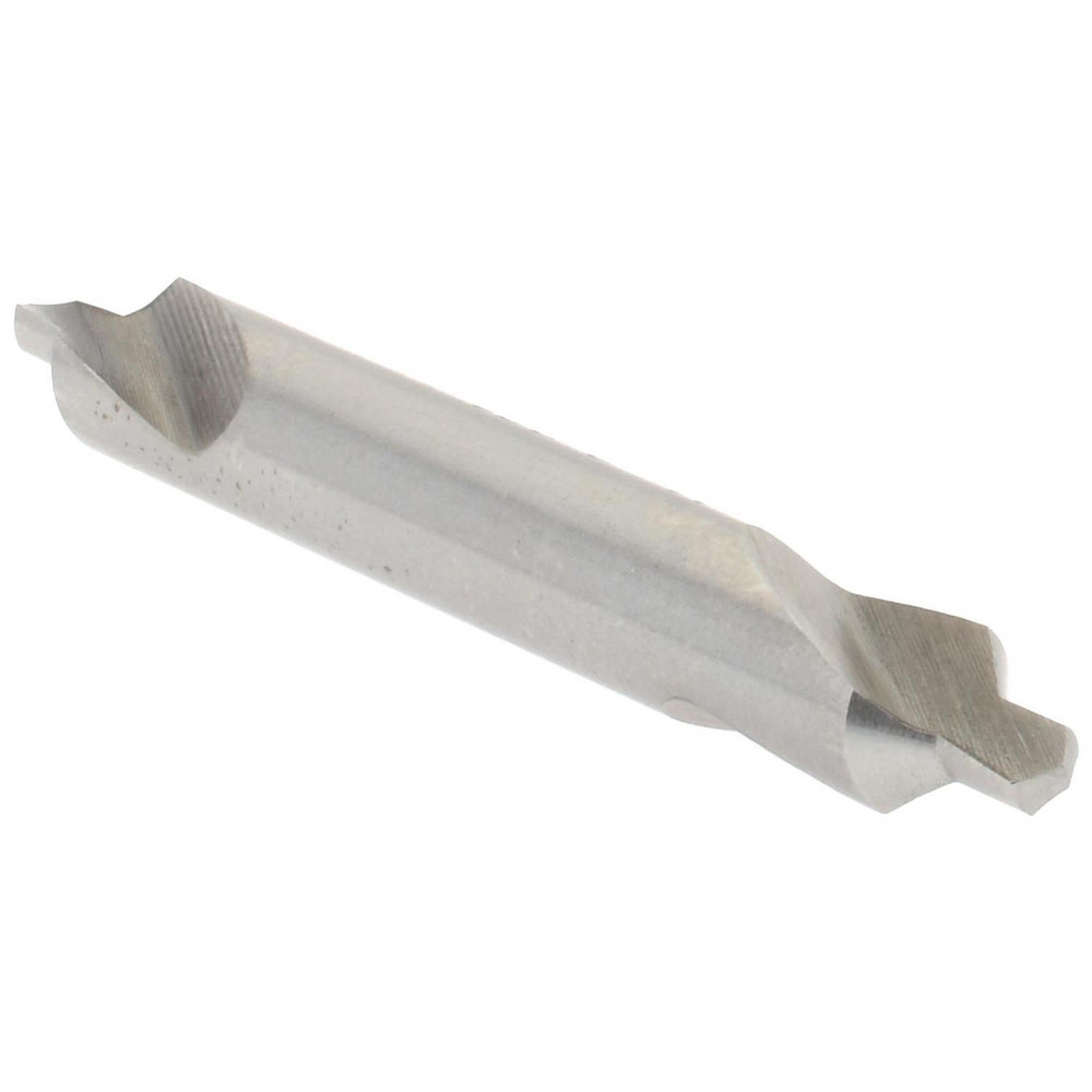 Value Collection Combination Drill & Countersink: #3, 1/4" Body Dia, High-Speed Steel - 1564000030000X0