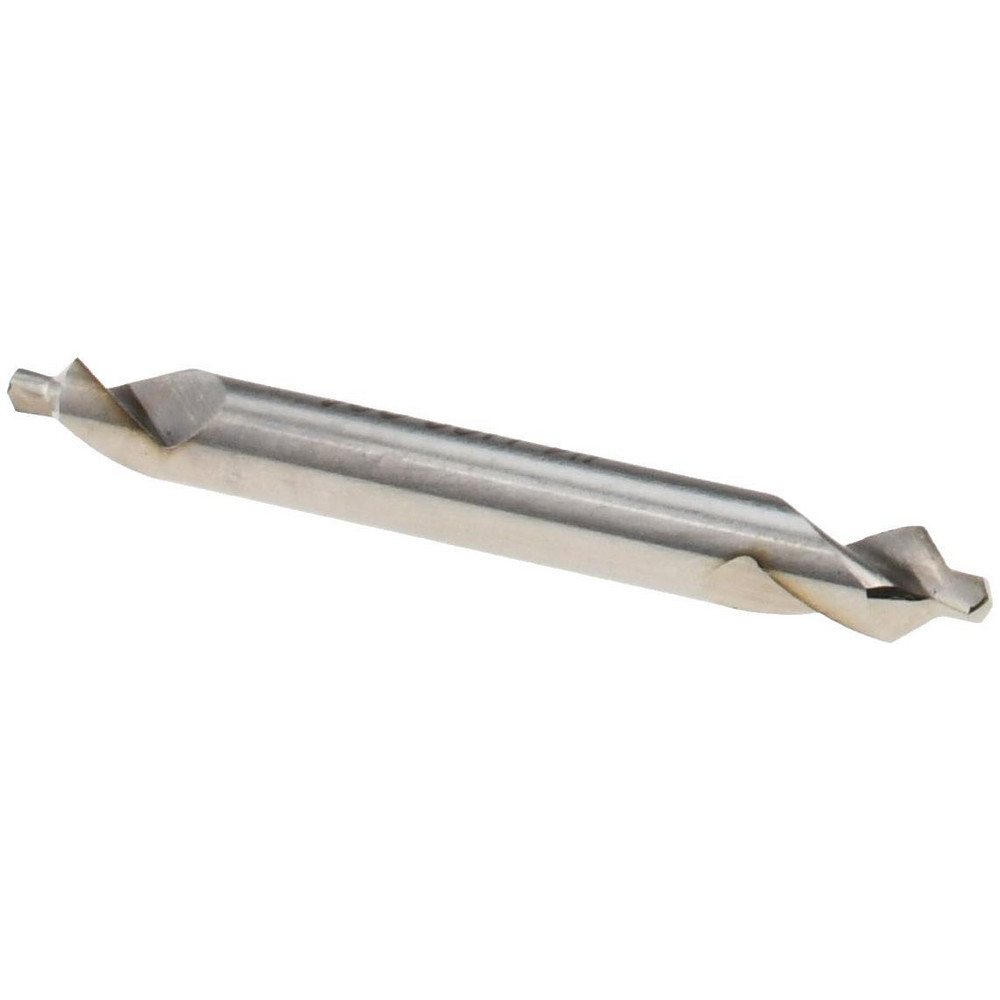 Magafor Combination Drill & Countersink: #1, 1/8" Body Dia, High-Speed Steel - 81154010000