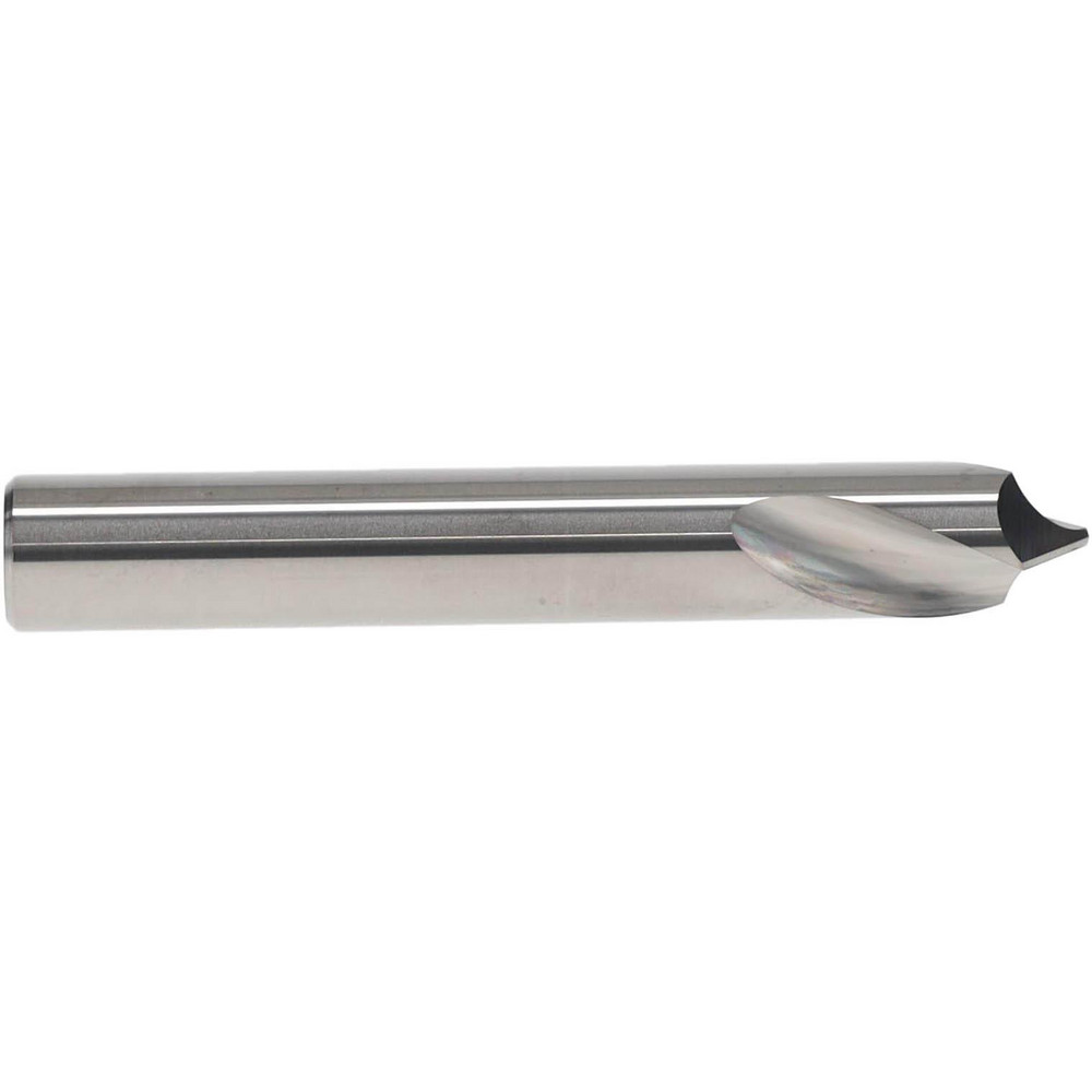 Accupro Spotting Drill: 7/16" Dia, 90 deg, 3" OAL, Solid Carbide - 89698757
