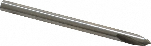 Mitsubishi Spotting Drill: 4.00 mm Dia, 120 deg, 50 mm OAL, Solid Carbide - 10606018