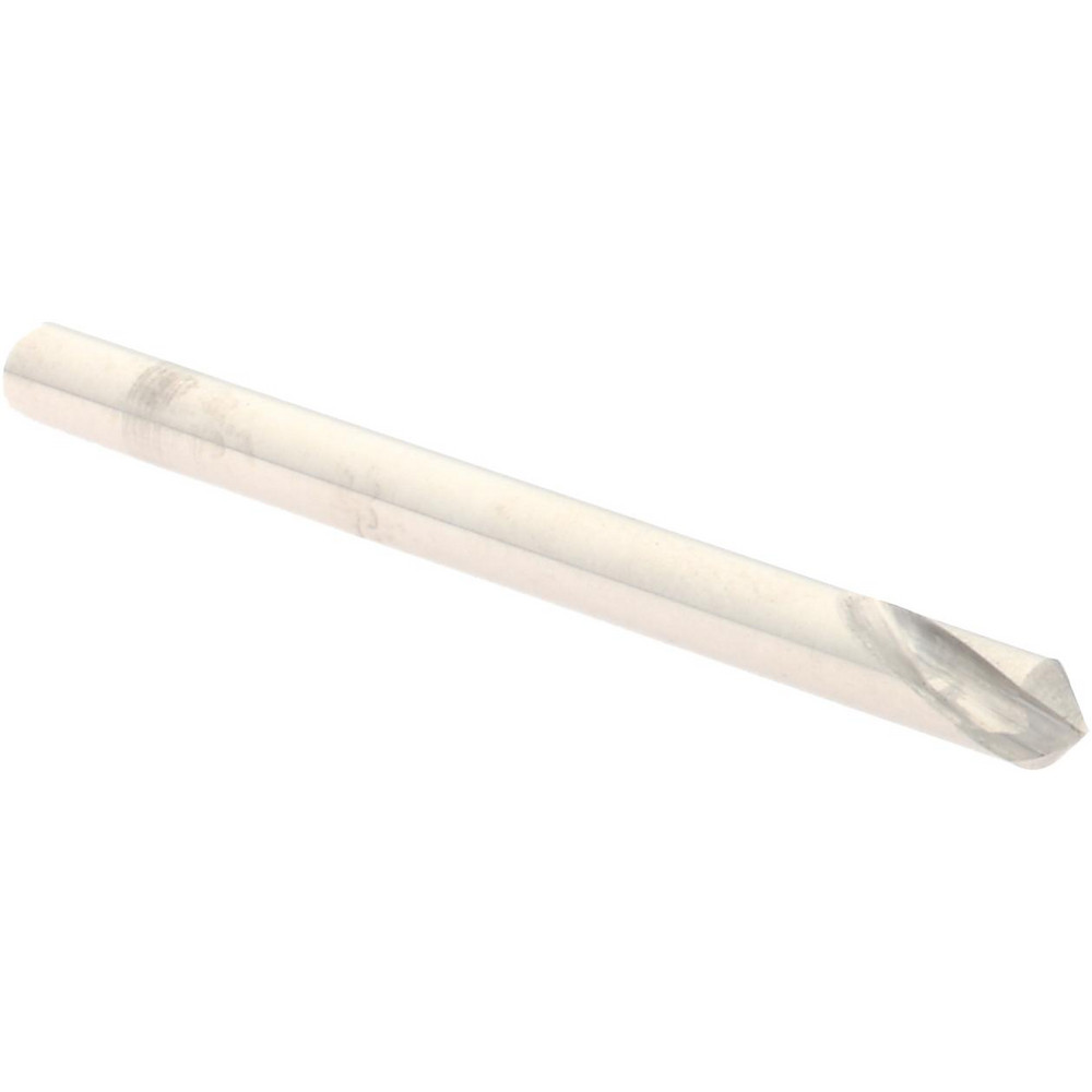 Mitsubishi Spotting Drill: 4.00 mm Dia, 120 deg, 50 mm OAL, Solid Carbide - 10606018