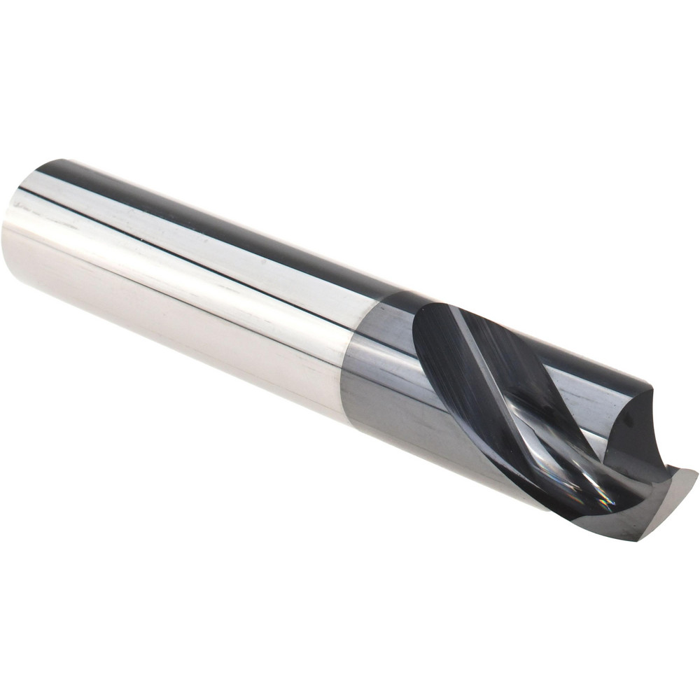 Emuge Spotting Drill: 1/2" Dia, 142 deg, 3" OAL, Solid Carbide - EFUT3300.1270