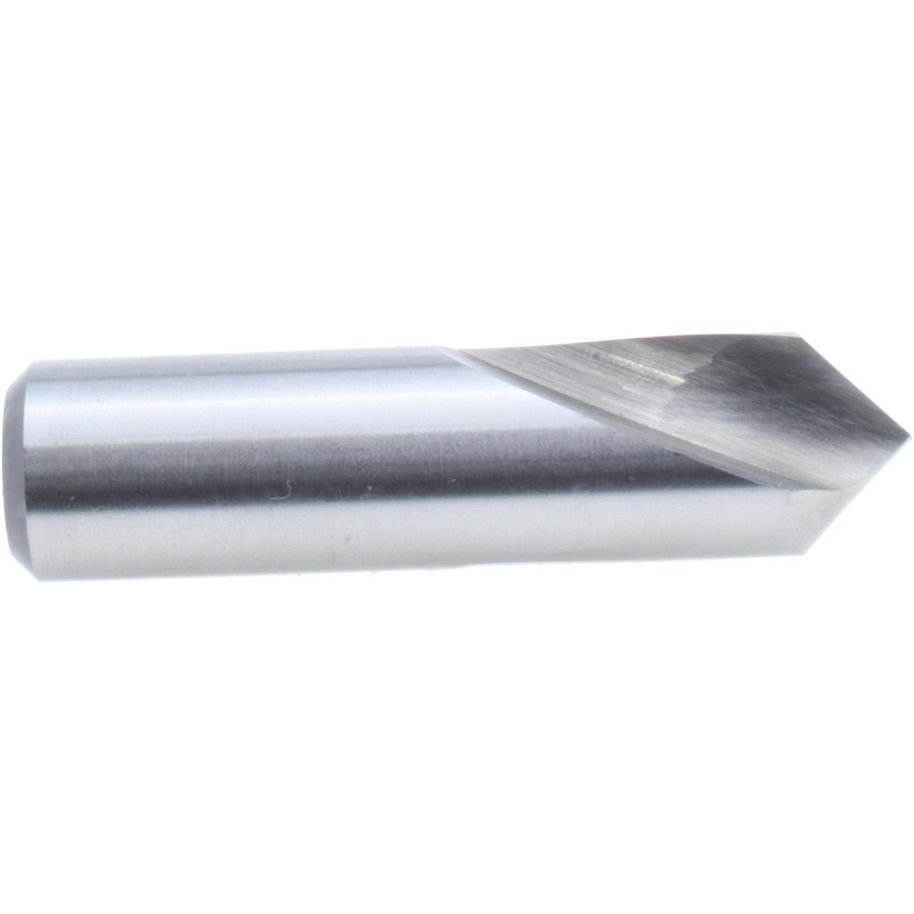Emuge Spotting Drill: 1/2" Dia, 142 deg, 3" OAL, Solid Carbide - EFUT3300.1270