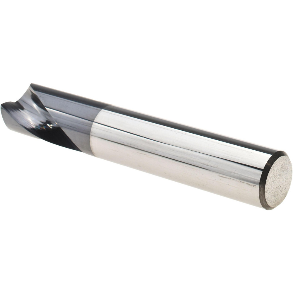 Emuge Spotting Drill: 1/2" Dia, 142 deg, 3" OAL, Solid Carbide - EFUT3300.1270