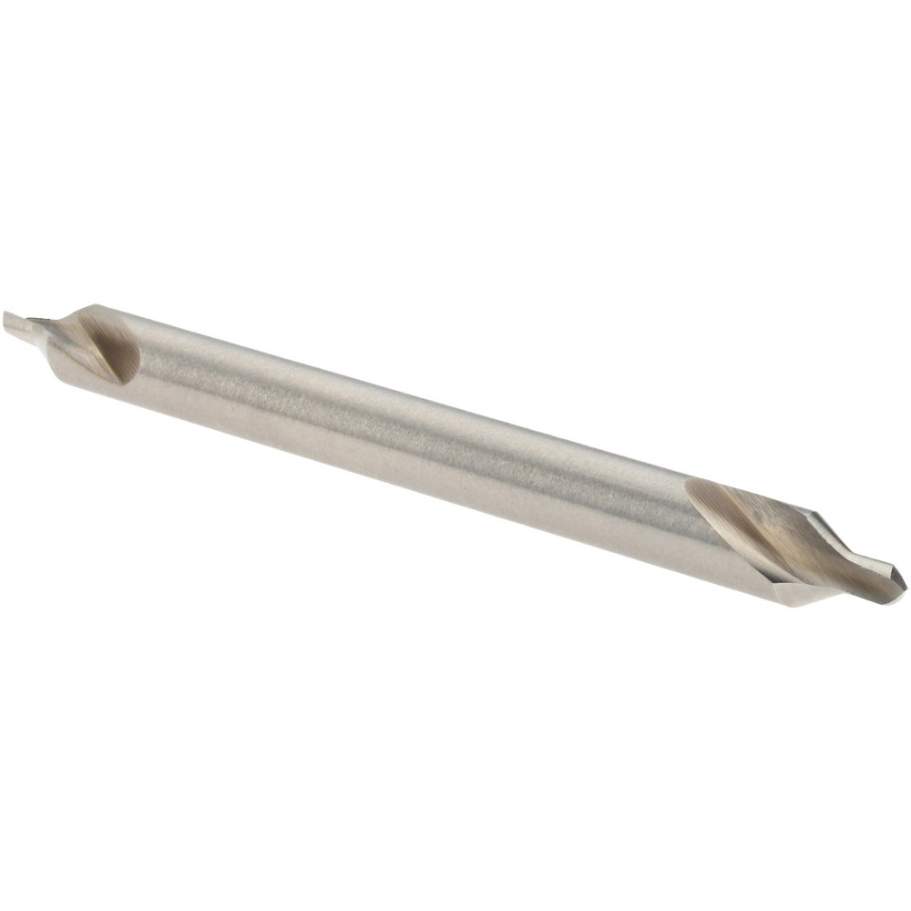 Titan USA Combination Drill & Countersink: #3, 1/4" Body Dia, 118 deg, High-Speed Steel - CS50033