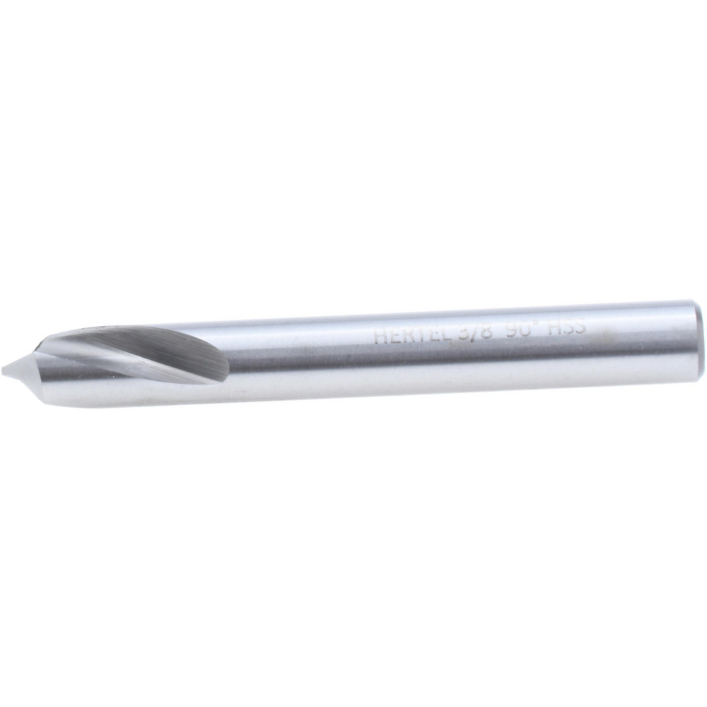 Value Collection Spotting Drill: 3/8" Dia, 90 deg, 2" OAL, High-Speed Steel - 216-1124