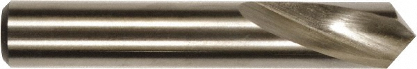 Magafor Spotting Drill: 3/4" Dia, 118 deg, 2-1/4" OAL, High-Speed Steel - 8119B190500