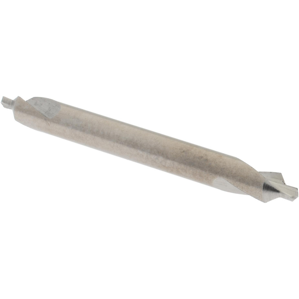 Hertel Combination Drill & Countersink: #1, 1/8" Body Dia, 118 deg, Cobalt - H-81186010400