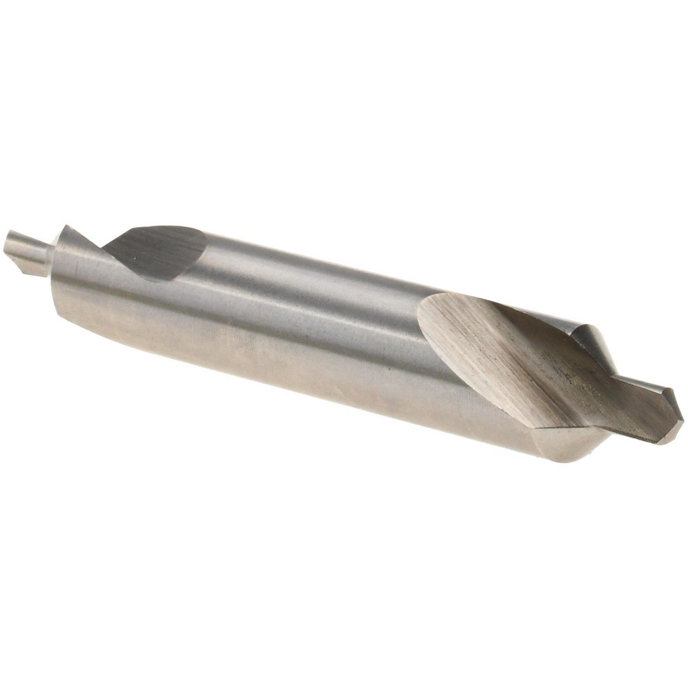 Value Collection Combination Drill & Countersink: #5, 7/16" Body Dia, High-Speed Steel - 1564000050000X0