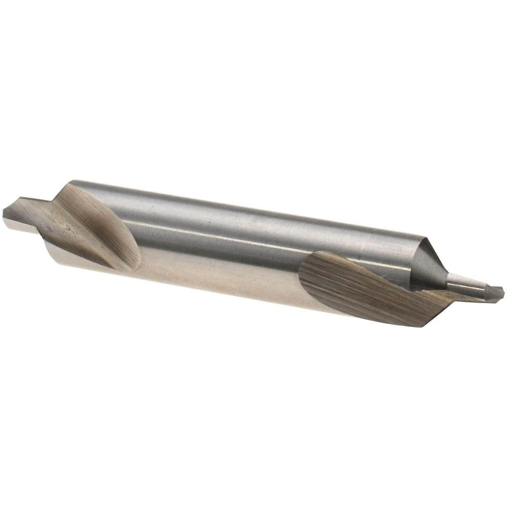 Value Collection Combination Drill & Countersink: #5, 7/16" Body Dia, High-Speed Steel - 1564000050000X0