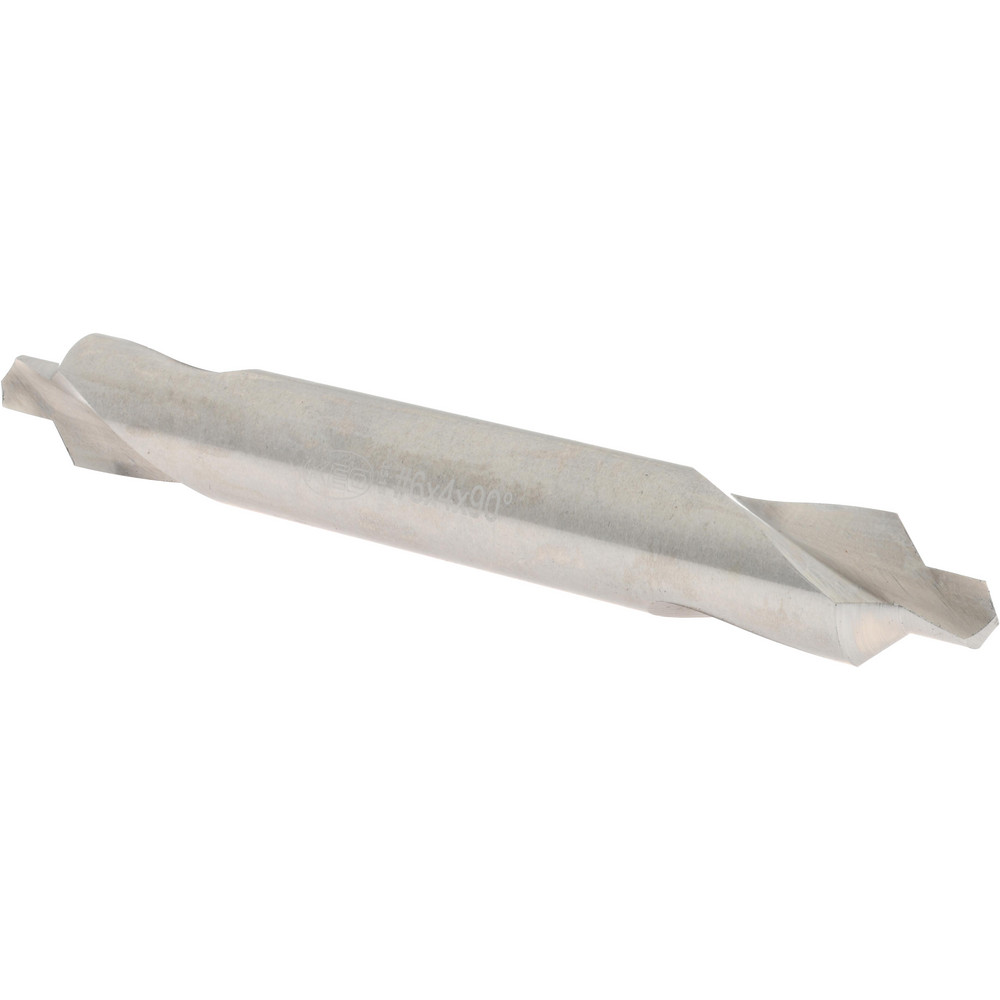 Hertel Combination Drill & Countersink: #6, 1/2" Body Dia, 118 deg, High-Speed Steel - H-81155L06040