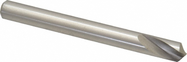 Guhring Spotting Drill: 8.00 mm Dia, 120 deg, 79 mm OAL, High-Speed Steel - 9005670080000