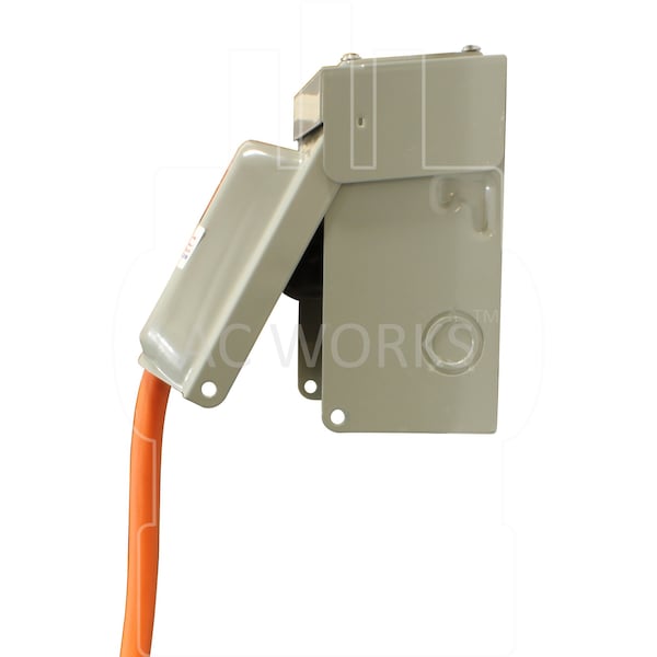 Ac Works 1.5FT RV 30A Plug to L14-30R Two Hots Bridged 30A 125/250V Connector - TT30L1430-018