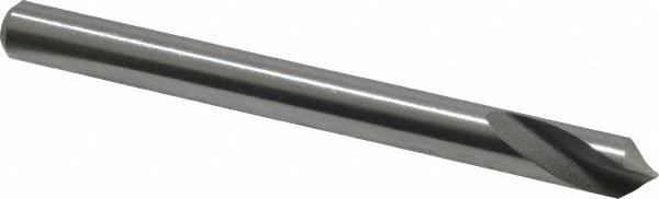 Guhring Spotting Drill: 6.00 mm Dia, 120 deg, 66 mm OAL, Solid Carbide - 9007240060000