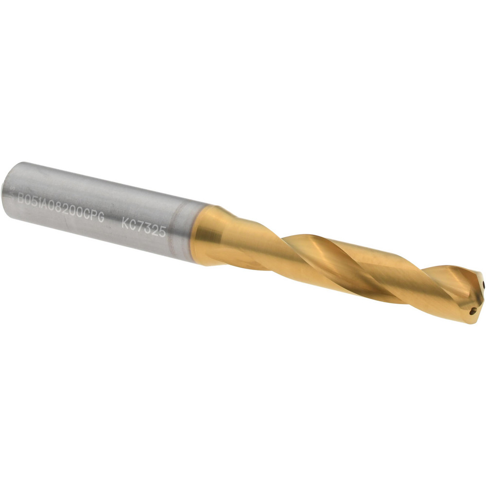 Kennametal Spotting Drill: 4.00 mm Dia, 90 deg, 54 mm OAL, Solid Carbide - 1191628