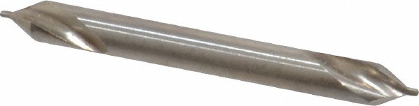 Titan USA Combination Drill & Countersink: #00, 1/8" Body Dia, 118 deg, High-Speed Steel - CS00020