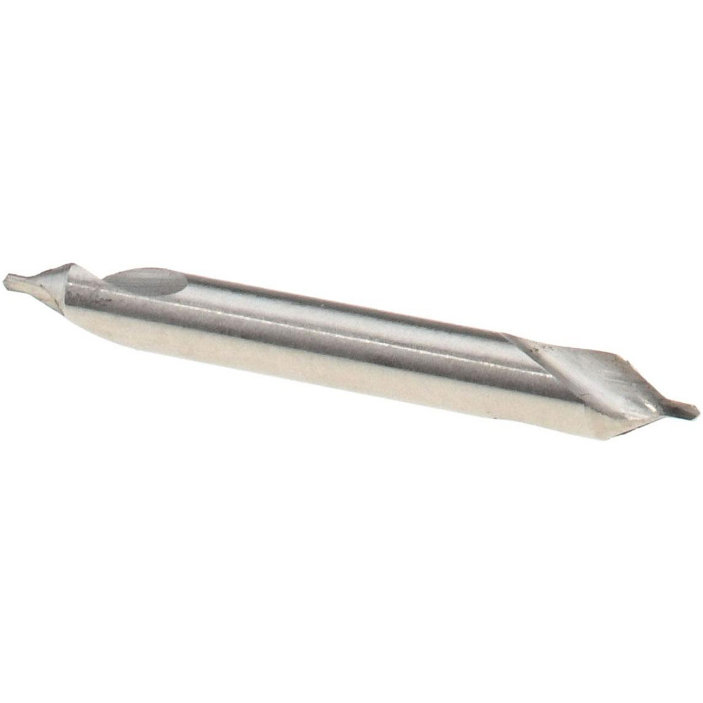 Titan USA Combination Drill & Countersink: #00, 1/8" Body Dia, 118 deg, High-Speed Steel - CS00020