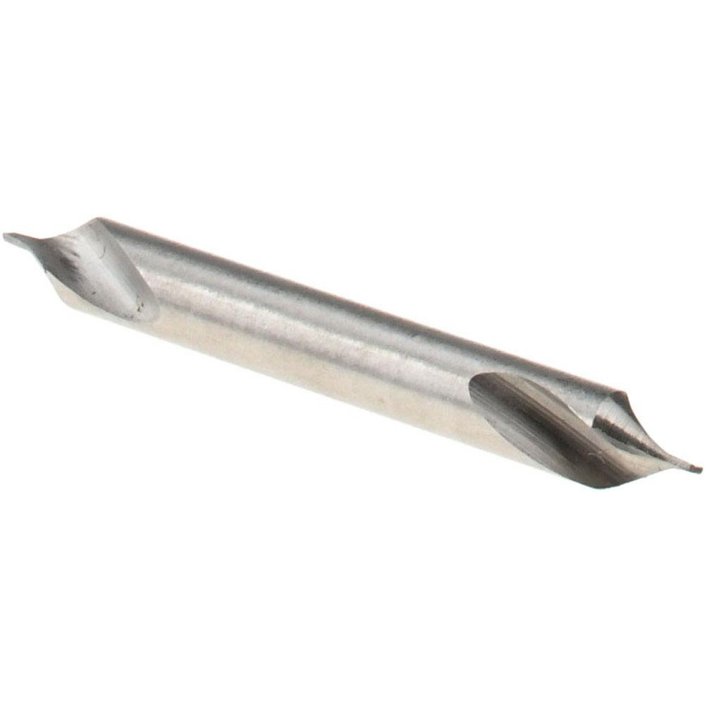 Titan USA Combination Drill & Countersink: #00, 1/8" Body Dia, 118 deg, High-Speed Steel - CS00020
