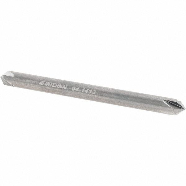 Guhring Spotting Drill: 5.00 mm Dia, 120 deg, 62 mm OAL, High-Speed Steel - 9005670050000