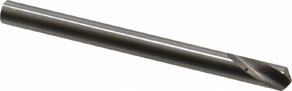 Guhring Spotting Drill: 5.00 mm Dia, 120 deg, 62 mm OAL, High-Speed Steel - 9005670050000