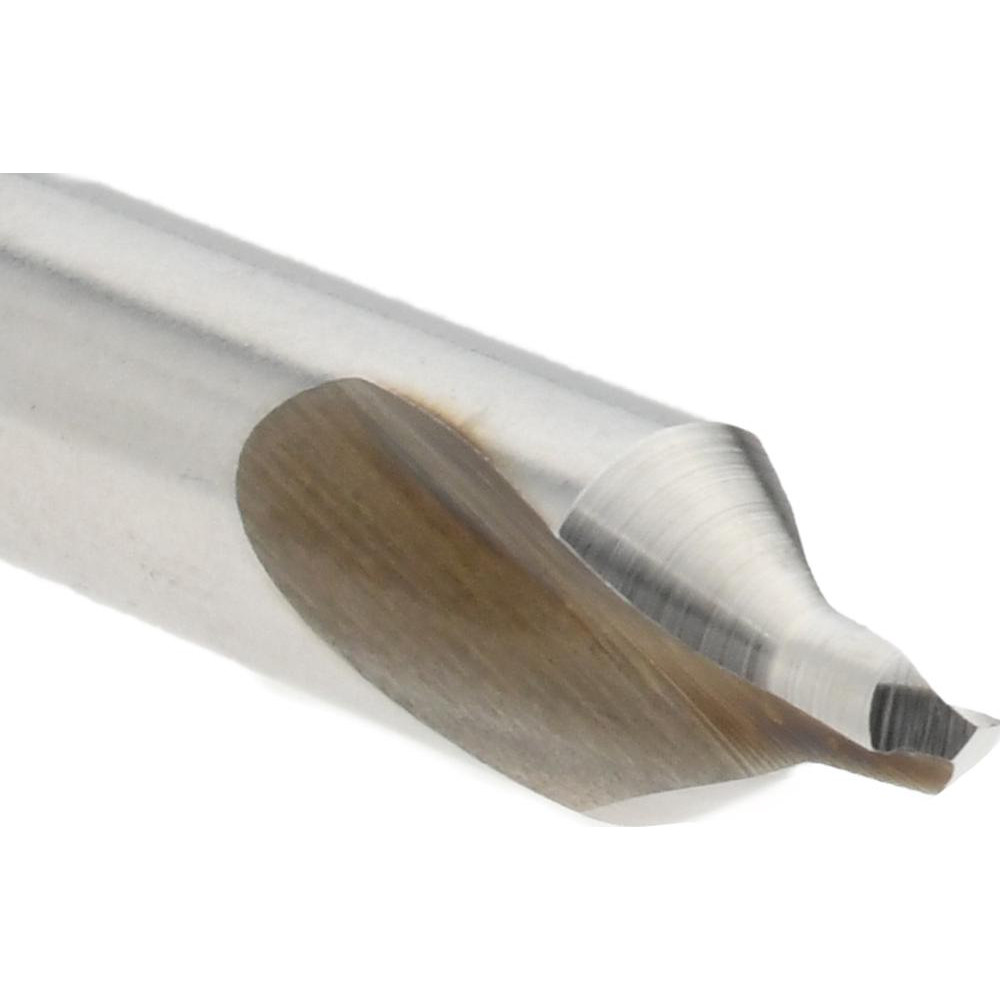 Titan USA Combination Drill & Countersink: #4, 5/16" Body Dia, 118 deg, High-Speed Steel - CS10004