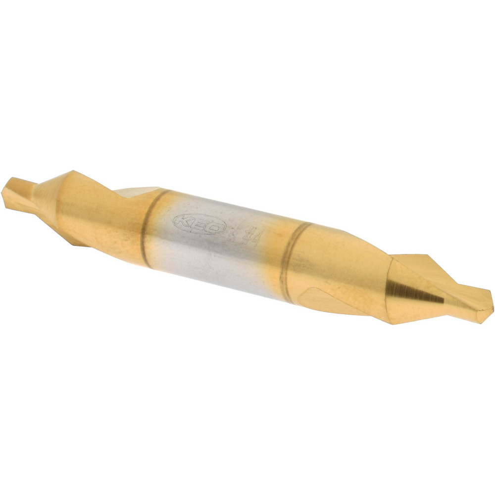 Walter-Titex Combination Drill & Countersink: 5.00 mm Body Dia, High-Speed Steel - 5073531